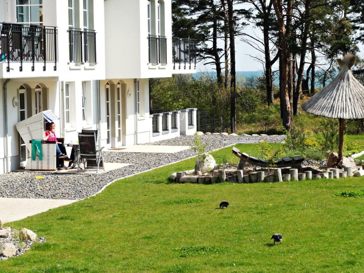 3 Zimmer Ferienwohnung Haus Meeresblick Mit Meerblick A005 Mit Suedterrasse Und Strandkorb Баабе Екстериор снимка